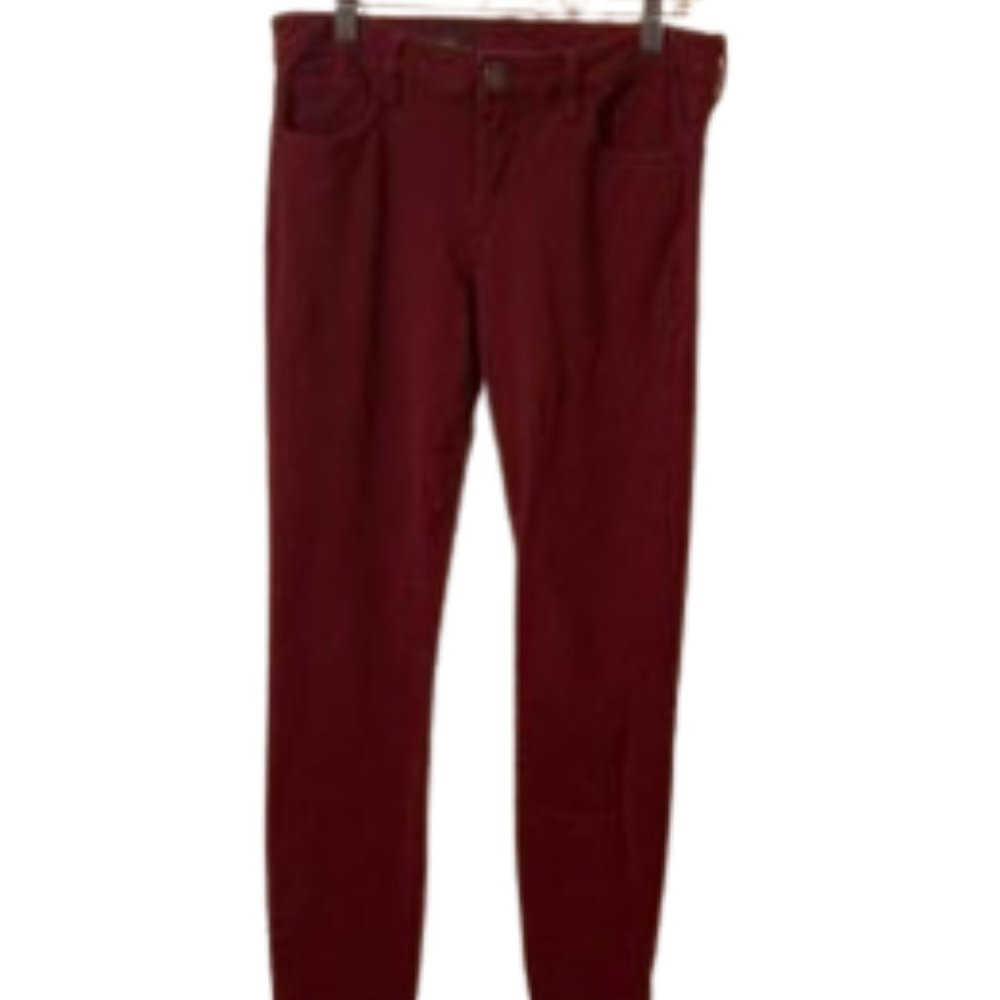 Kut FromThe Kloth Jennifer ultra skinny jeans dark red size 4